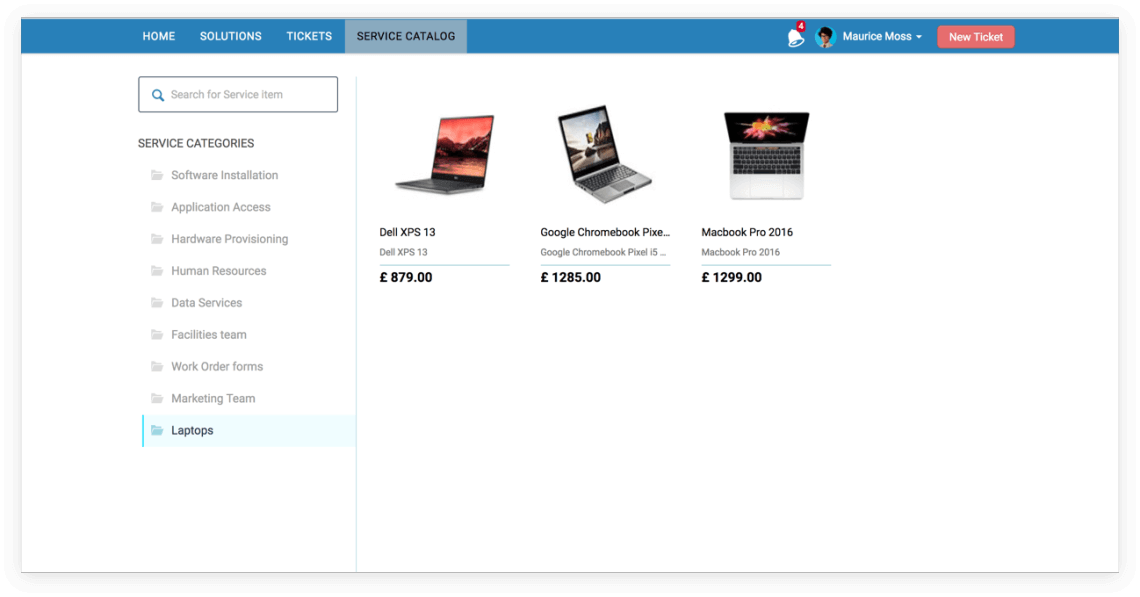 Freshservice ITSM service-catalog Freshservice ITSM service-catalog
