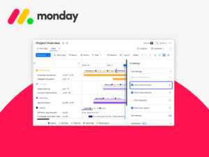 monday gantt SMC consulting